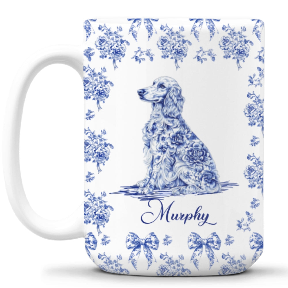 Custom Christmas Birthday Gifts For Dog Mom, Dog Lovers • Fond Of You Dog Ver - Personalized Coffee Mug