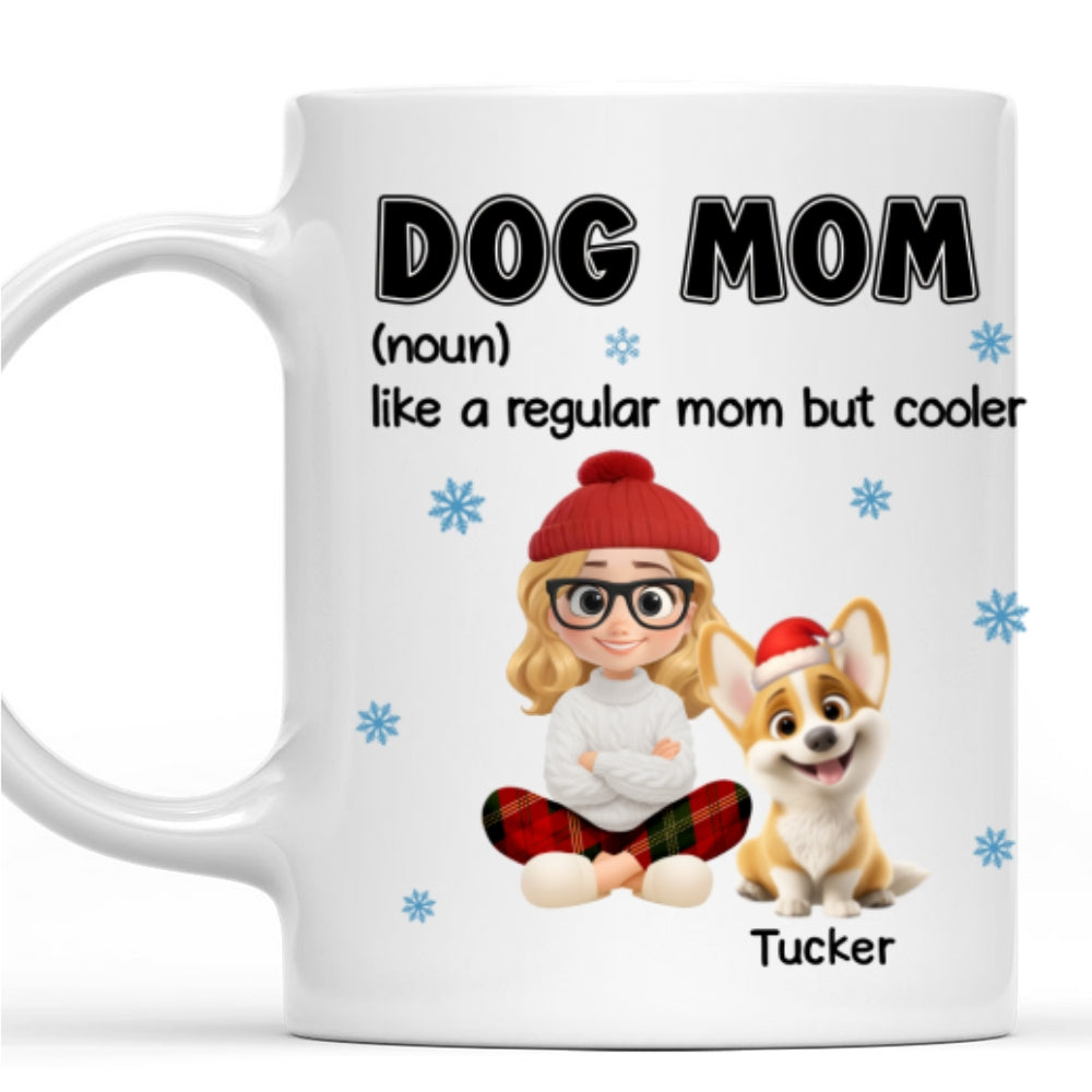 Custom Christmas Birthday Gifts For Dog Lovers • But Cooler - Personalized Coffee Mug