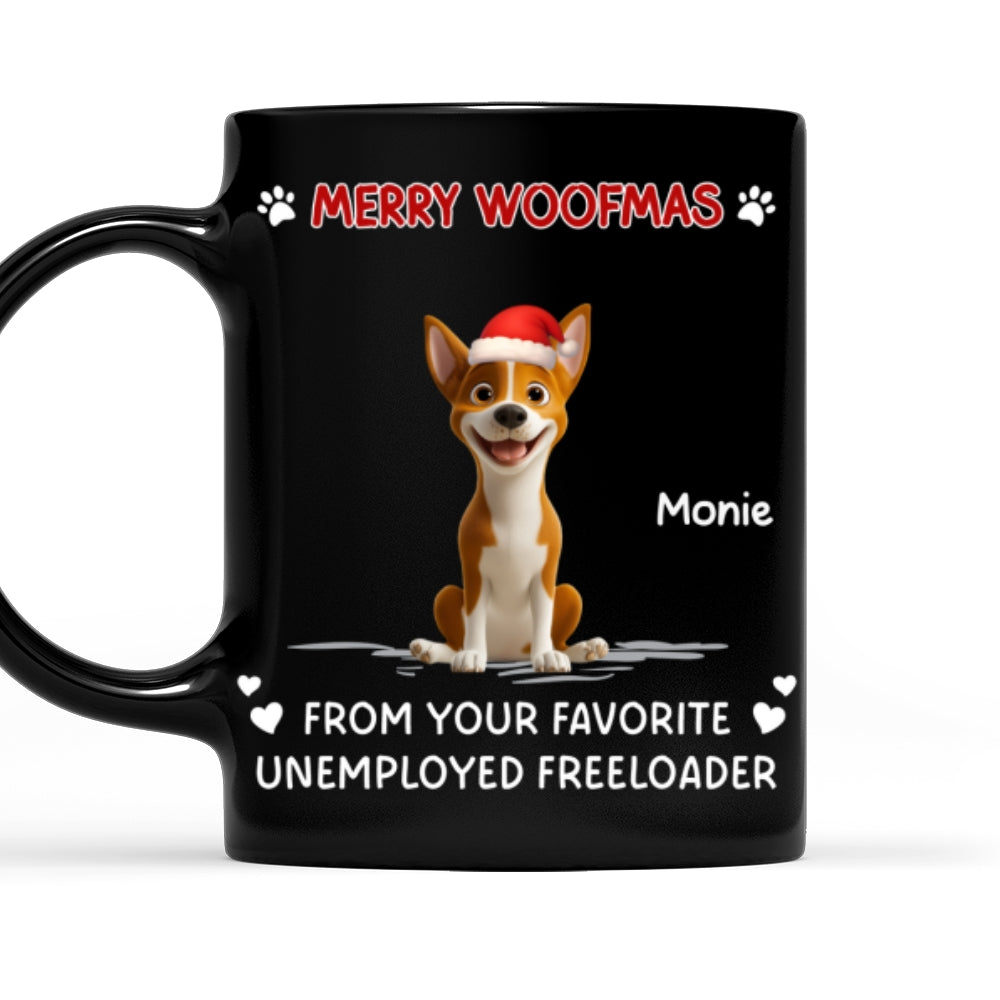 Custom Christmas Birthday Gifts For Dog Lovers • Your Lovely Son - Personalized Coffee Mug