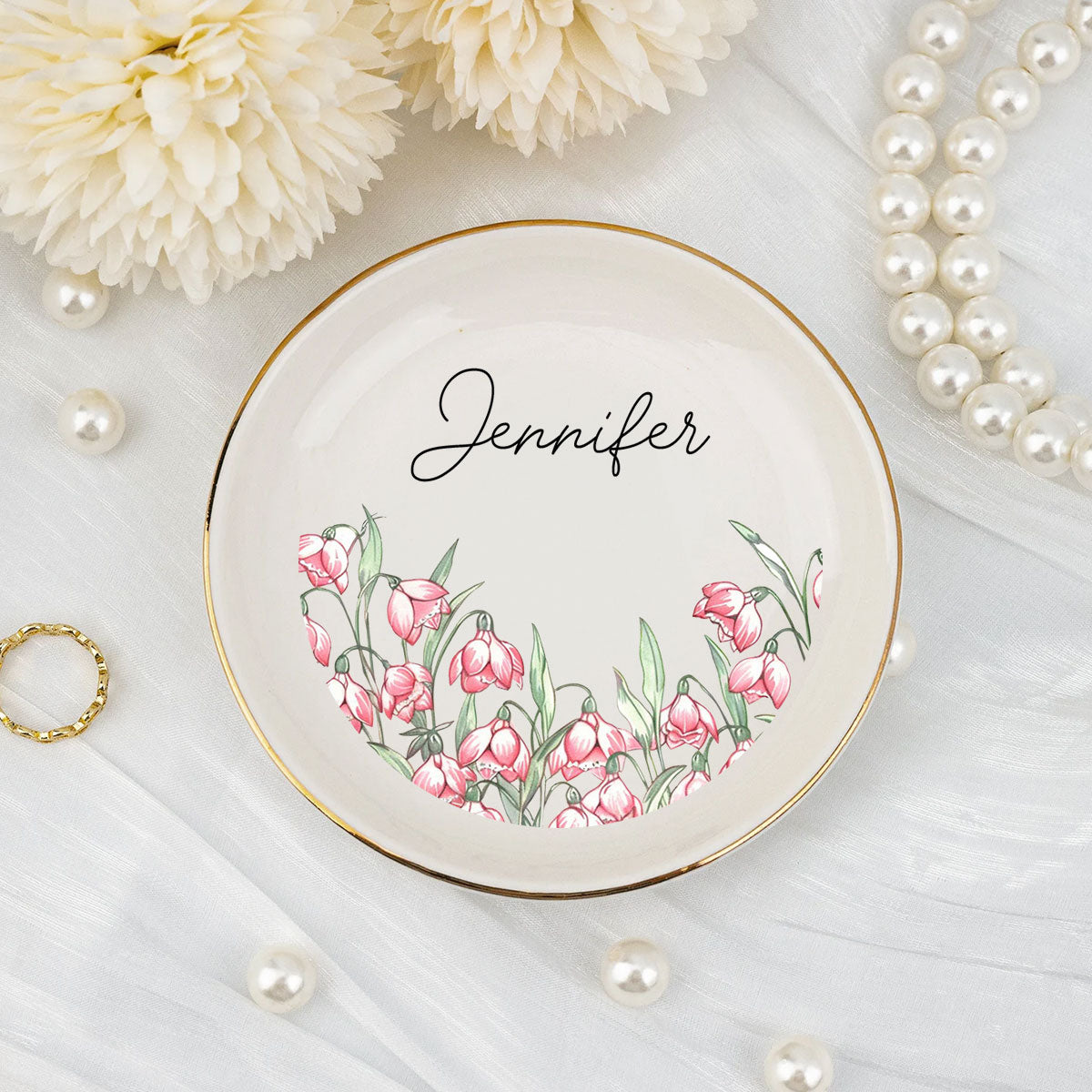 Soulmates For Life - Personalized Jewelry Dish