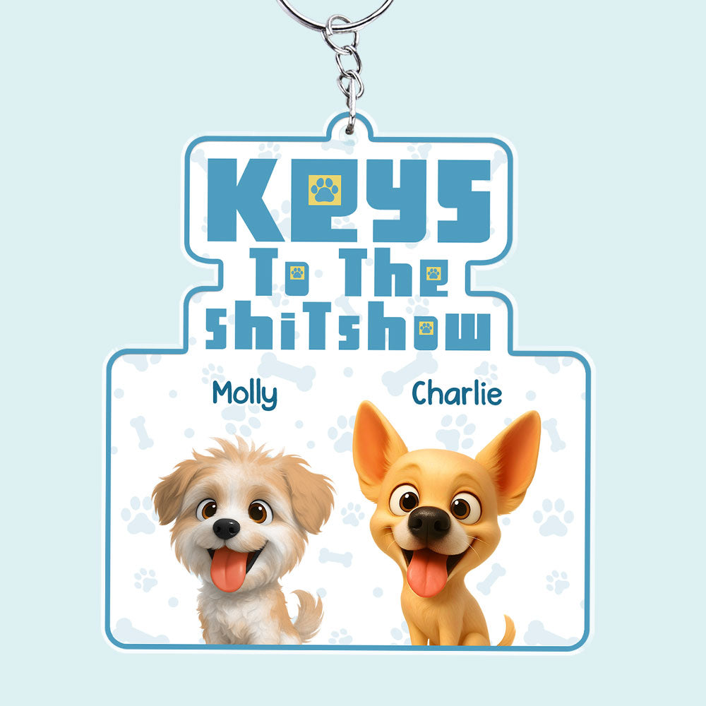 Keys To The Show - Personalized Acrylic Keychain
