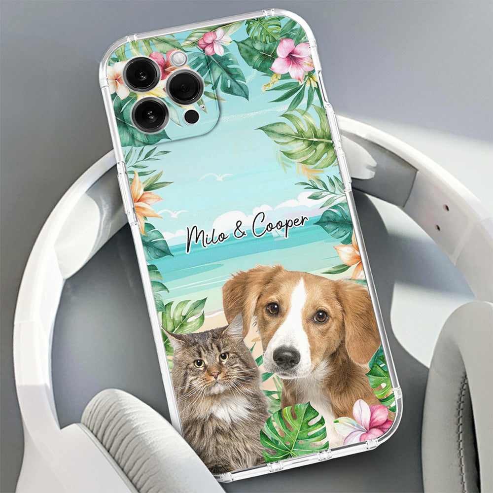 Pet Summer Photo - Personalized Phone Case