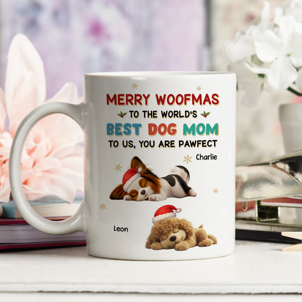 Custom Christmas Birthday Gifts For Dog Lovers • You Are Pawfect - Personalized Coffee Mug
