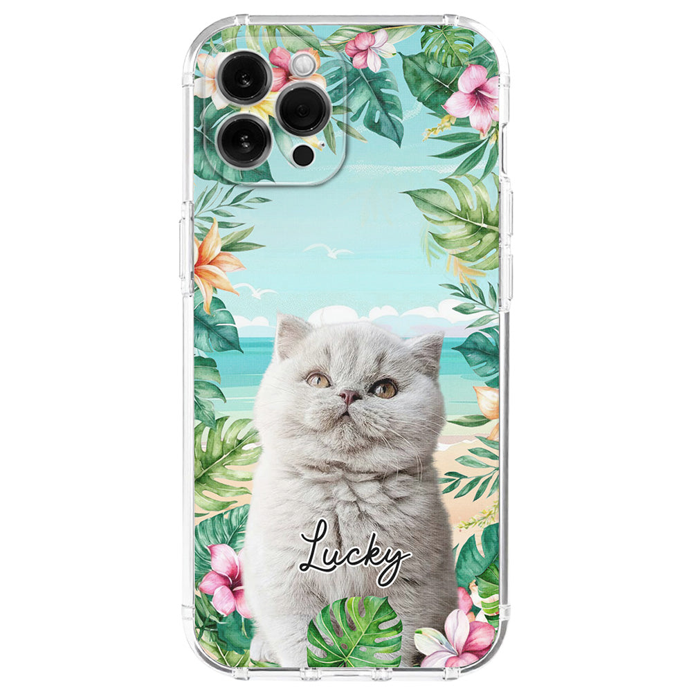 Cat Summer Photo - Personalized Phone Case