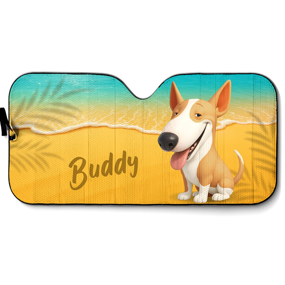 Take Us To The Beach - Personalized Car Sunshade