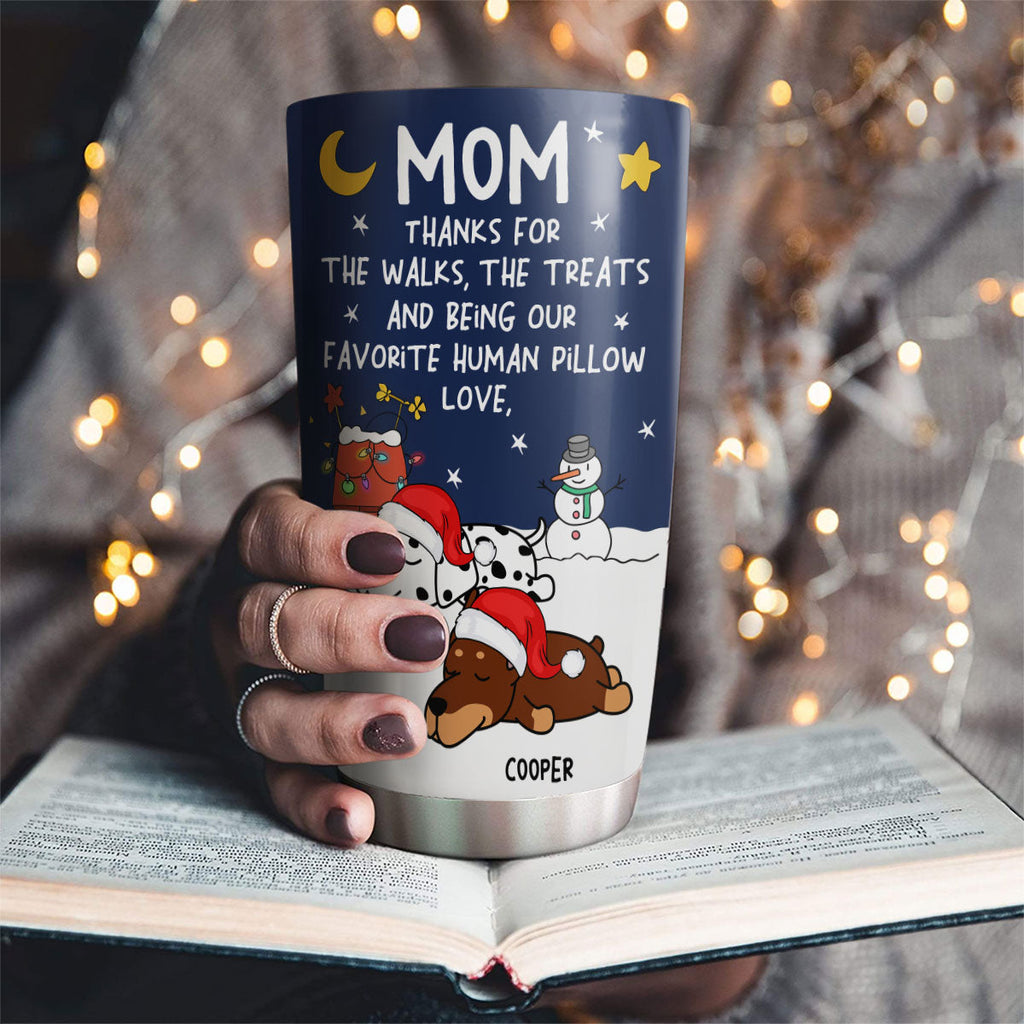 Custom Mother's day Birthday Gifts For Pet Mom, Pet Lovers • Dad Mom We Thank You For - Personalized Tumbler