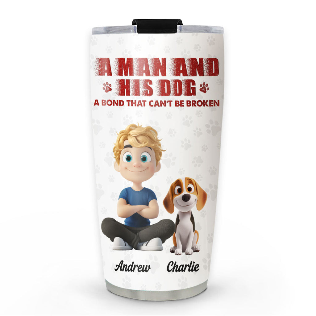 Custom Christmas Birthday Gifts For Dog Lovers • Best Parent To Me - Personalized Tumbler