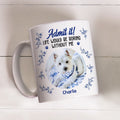 Custom Photo Christmas Birthday Gifts For Dog Mom, Dog Lovers • Better With Dog Version Photo - Personalized Coffee Mug