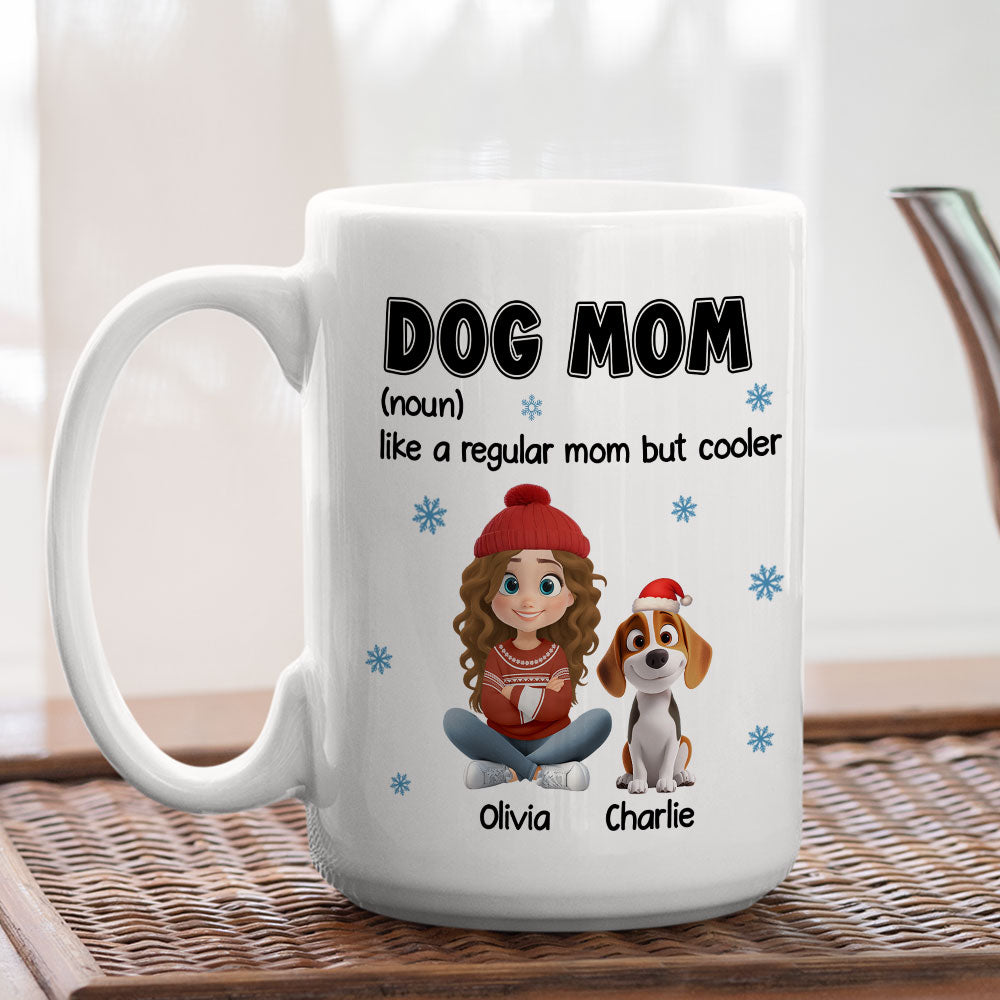 Custom Christmas Birthday Gifts For Dog Lovers • But Cooler - Personalized Coffee Mug