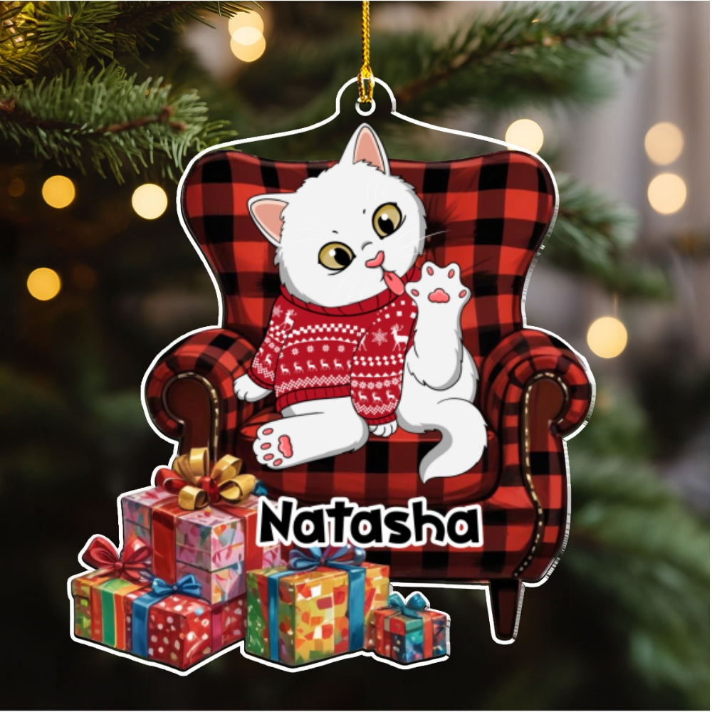 Whisker Wonderland - Personalized Acrylic Ornament