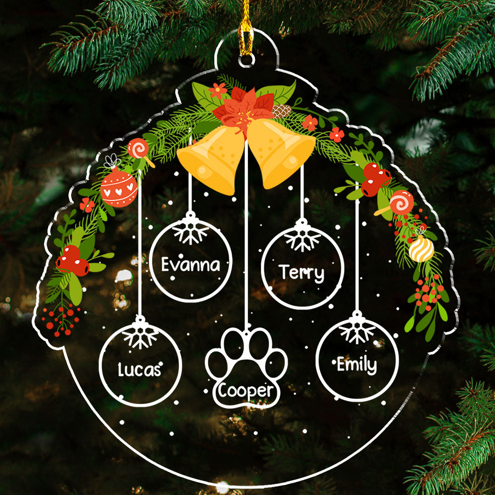 Fairy Bell - Personalized Acrylic Ornament