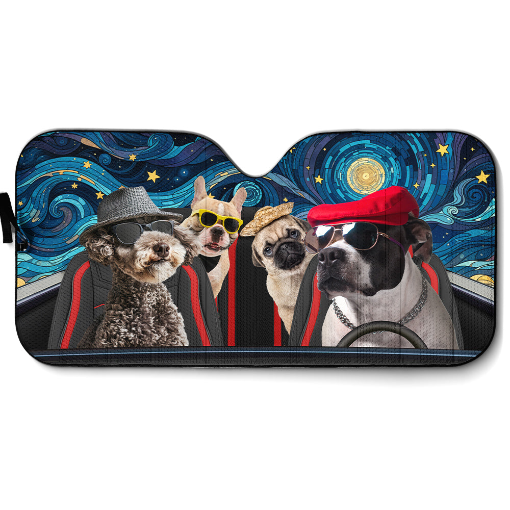 Let Adventures Fill Your Soul - Personalized Car Sunshade