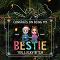 Congrats On 2 - Personalized Acrylic Ornament