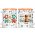 Custom Photo Mother's day Birthday Gifts For Dog Mom, Dog Lovers • Mom Of Dogs Version 2 Photo - Personalized 3D Inflated Effect Mug