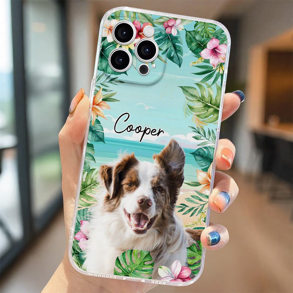 Pet Summer Photo - Personalized Phone Case