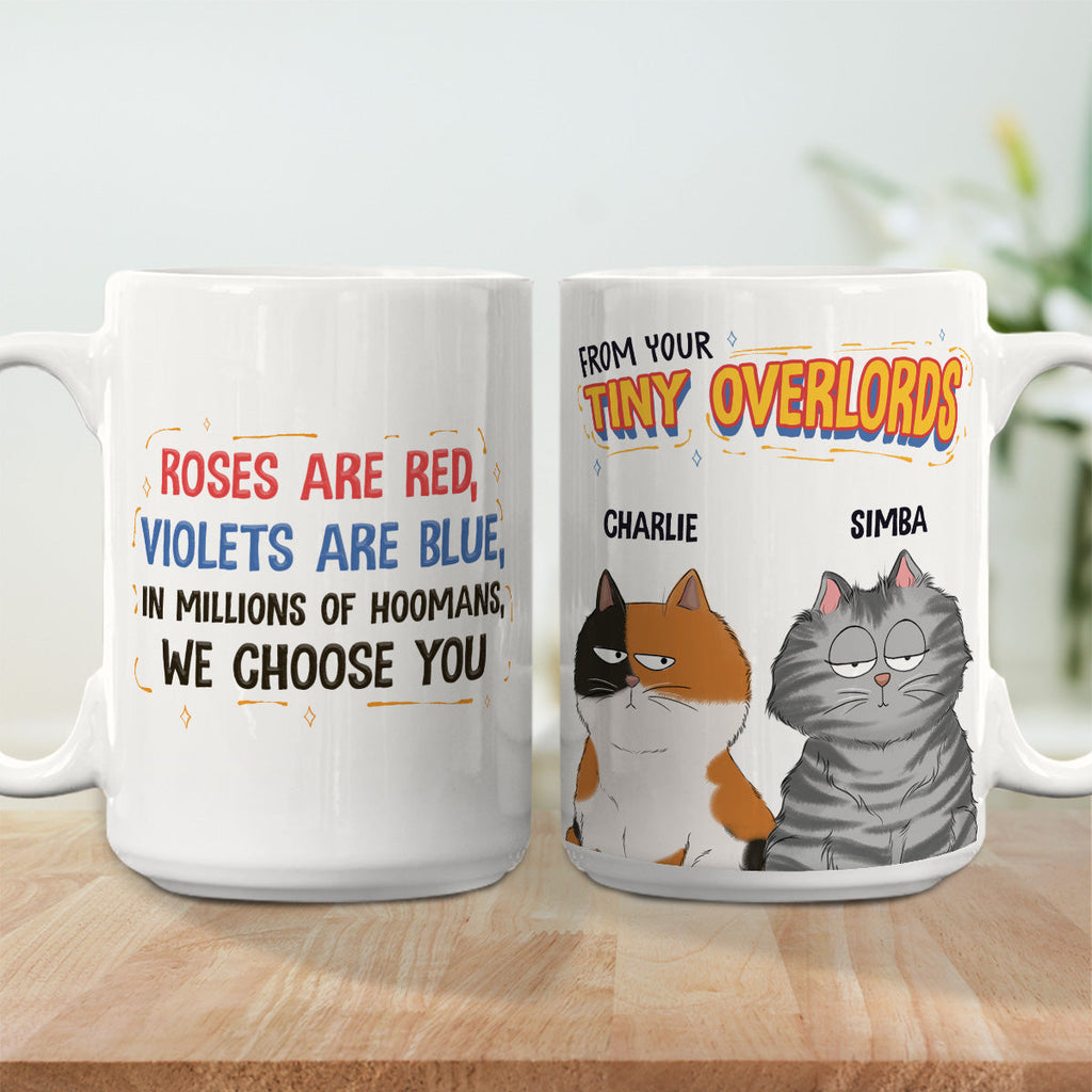 Custom Christmas Birthday Gifts For Cat Lovers • In Millions Of Hoomans - Personalized Coffee Mug