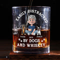 Very Distracted By - Personalized Whiskey Glass