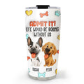 Custom Christmas Birthday Gifts For Dog Lovers • Funny Admit It Dog - Personalized 3D Inflated Effect Tumbler