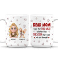 Custom Mother's day Birthday Gifts For Dog Mom, Dog Lovers • Put You Through - Personalized Coffee Mug
