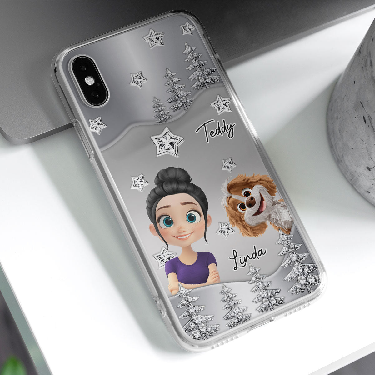 Beside You - Personalized 3D Effect Phone Case