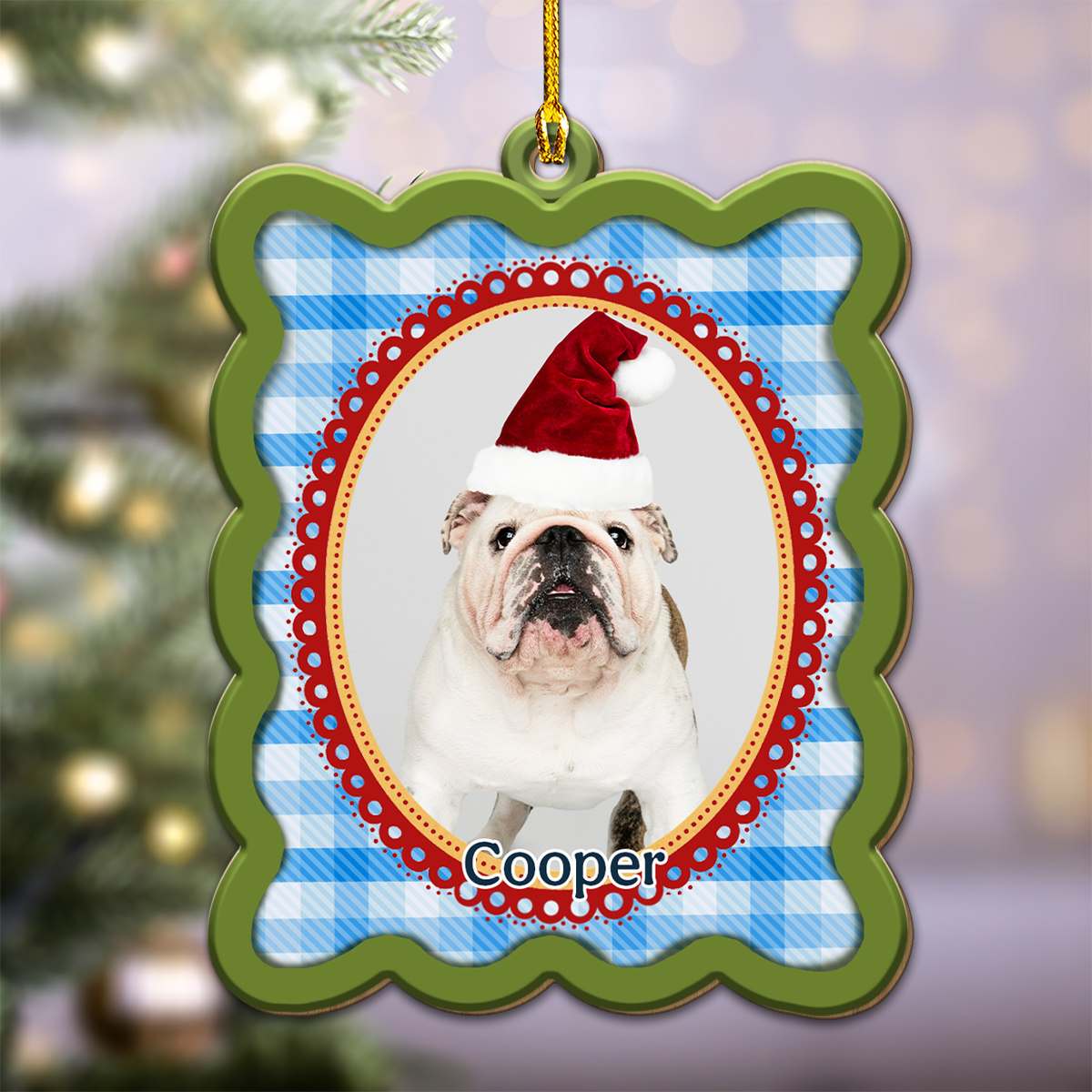 From Me To You Photo - Personalized Wood Ornament