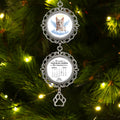 Custom Christmas Memorial Sympathy Gifts For Dogs, Cats • Not Ready To Lose You - Personalized Charming Ornament