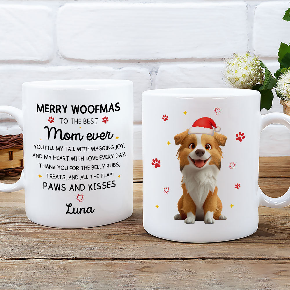 Custom Christmas Birthday Gifts For Dog Mom, Dog Lovers • All The Play Together - Personalized Coffee Mug