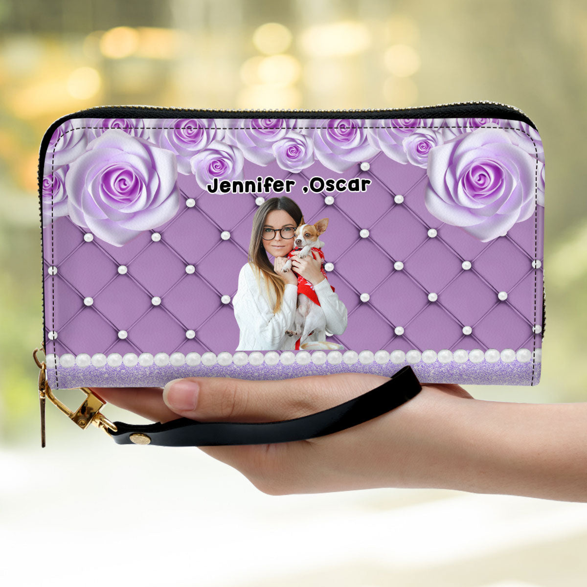How Fancy You Are Photo - Personalized Leather Wallet