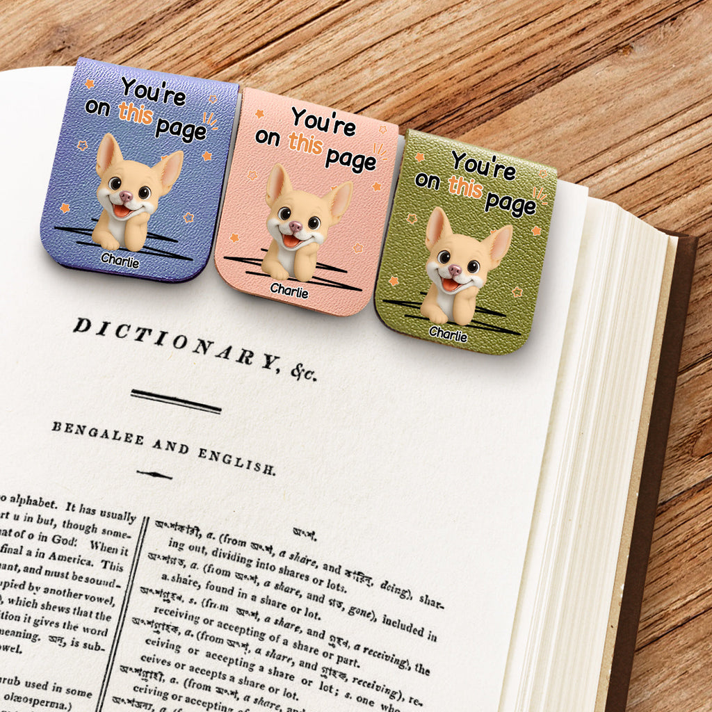Let Me Remind You - Personalized Leather Bookmark