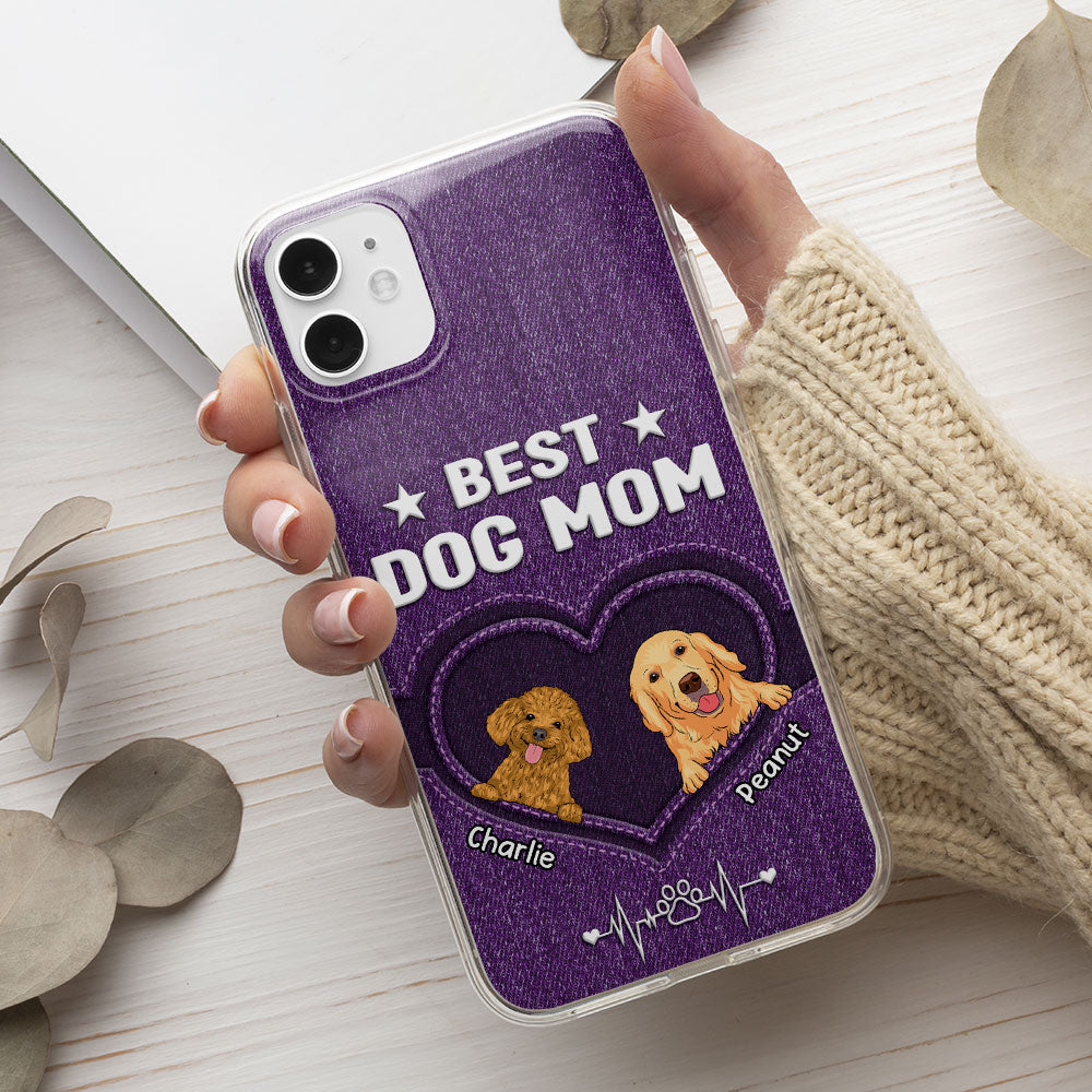 Best Dog Dad Mom - Personalized Phone Case