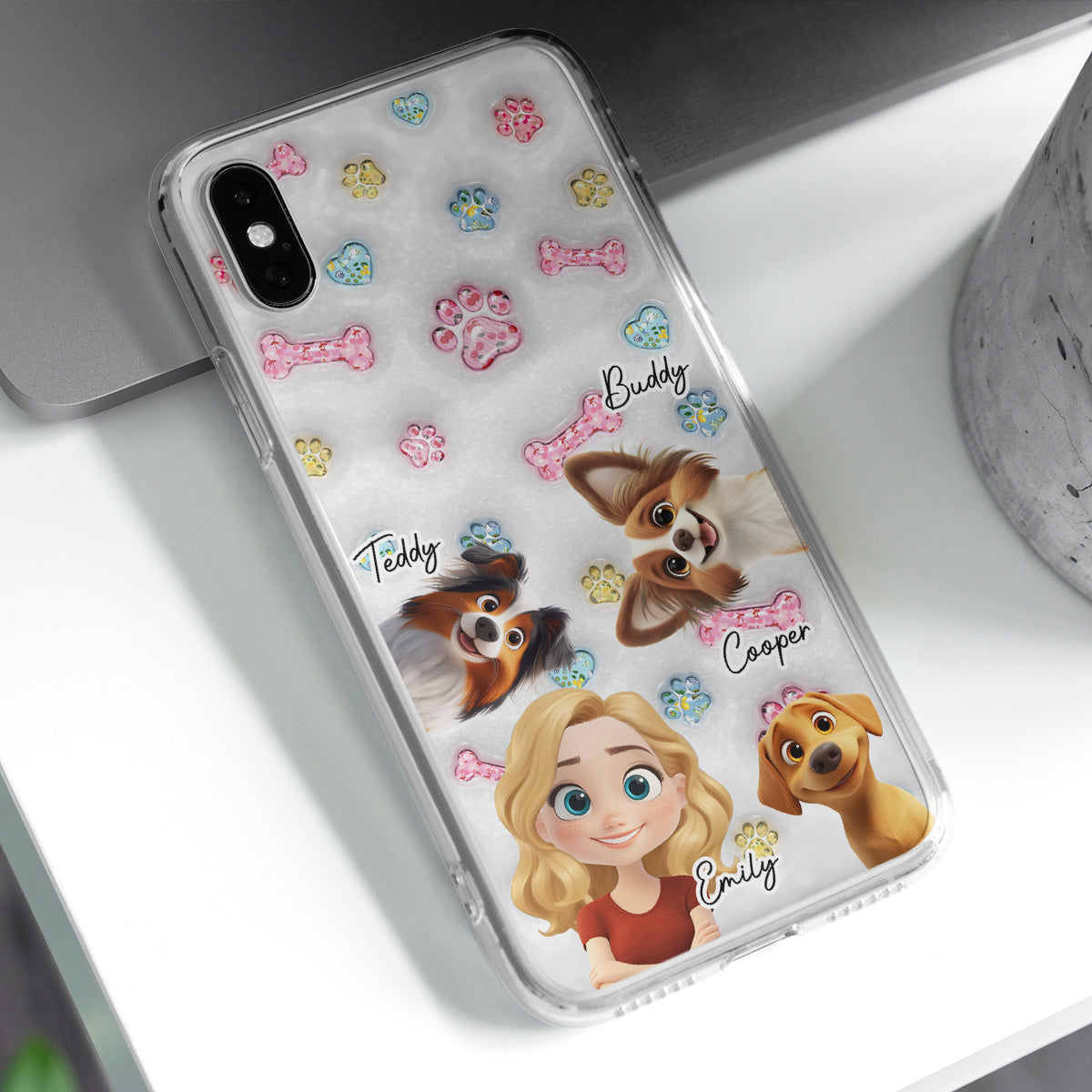 Cherry On Top - Personalized 3D Inflated Effect Phone Case