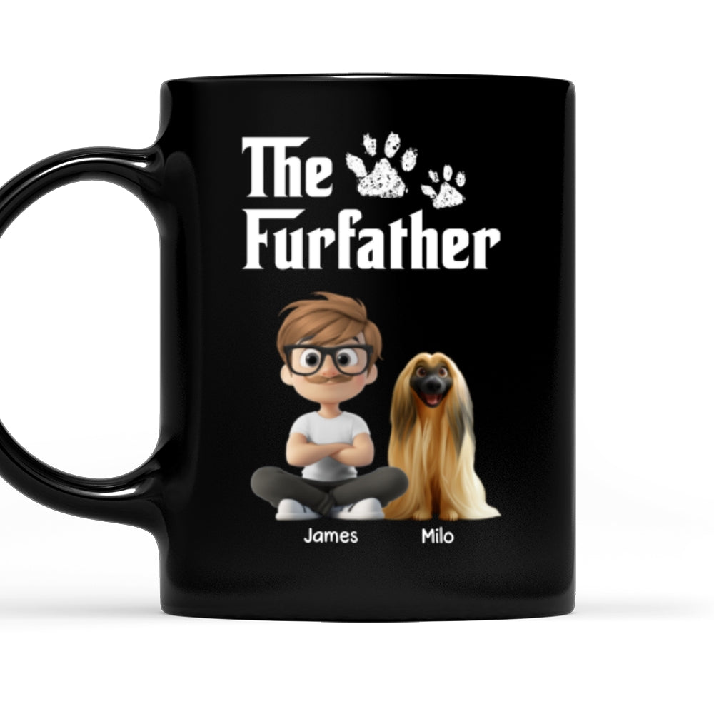 Custom Father's day Birthday Gifts For Cat Dad, Cat Lovers • Cool Pet Father - Personalized Coffee Mug