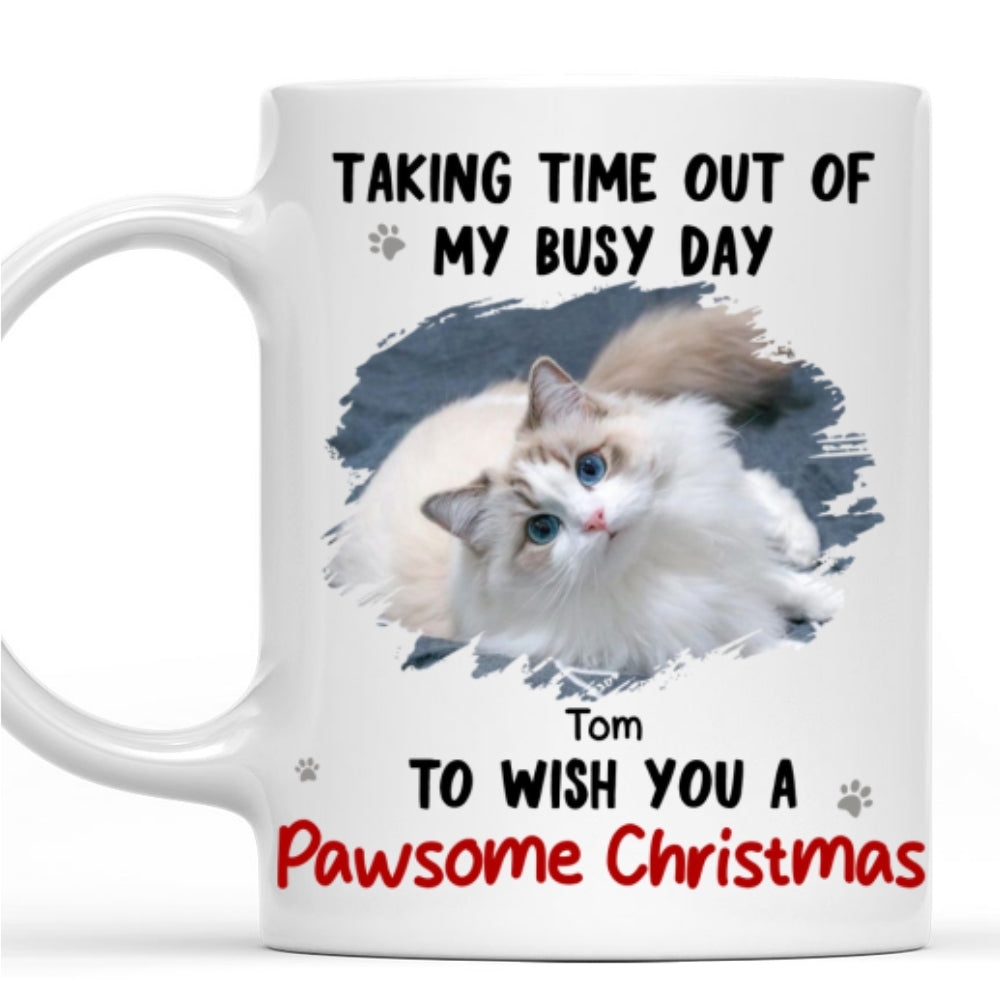 My Busy Day Photo - Personalized Coffee Mug