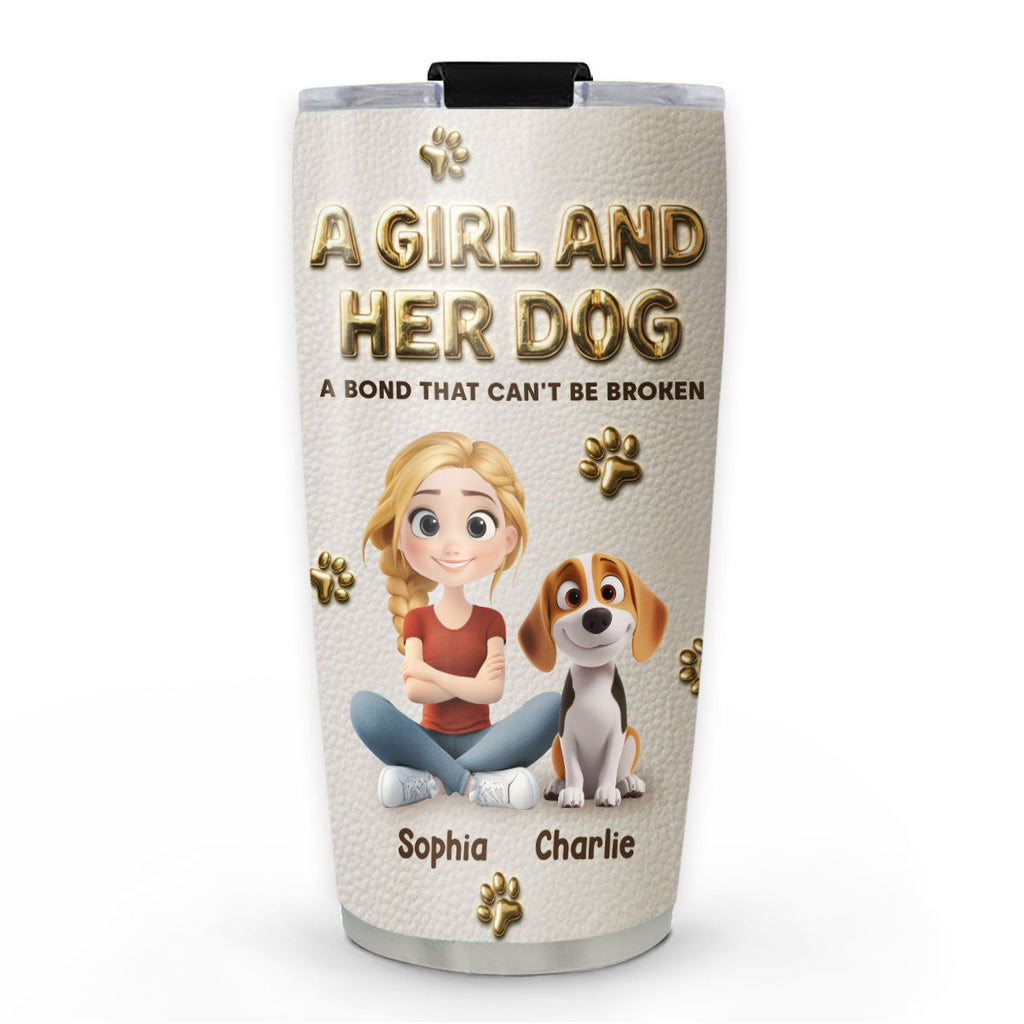 Custom Mother's day Birthday Gifts For Dog Mom, Dog Lovers • Mother Of Dogs - Personalized Tumbler