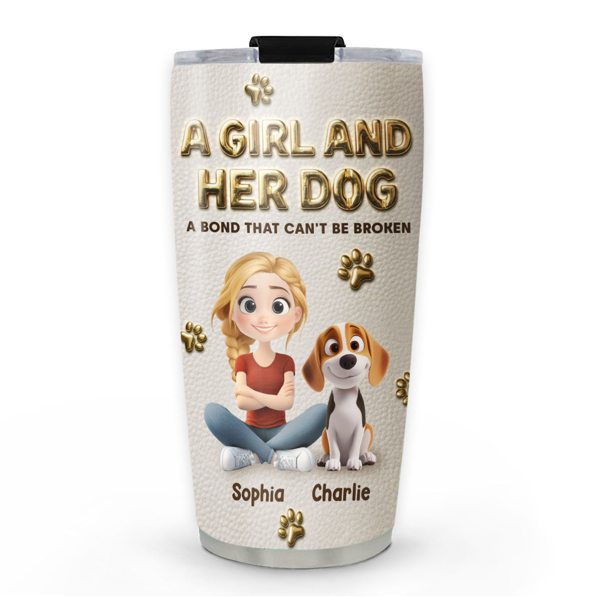 Custom Mother's day Birthday Gifts For Dog Mom, Dog Lovers • Mother Of Dogs - Personalized Tumbler