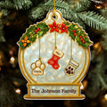Family Stockings - Personalized Acrylic Ornament
