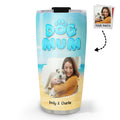 Custom Photo Christmas Birthday Gifts For Dog Mom, Dog Lovers • Summer Dog Mom Photo - Personalized Tumbler