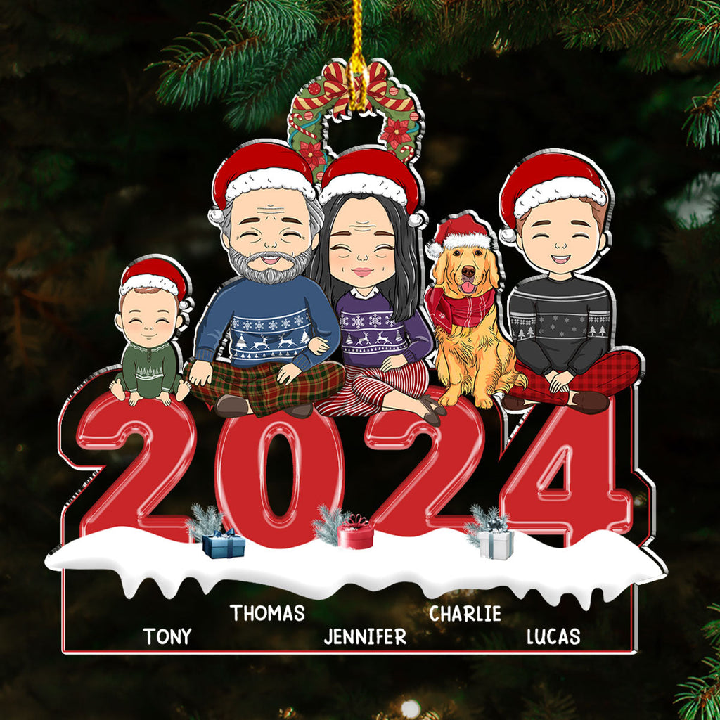 Family 2024 - Personalized Acrylic Ornament