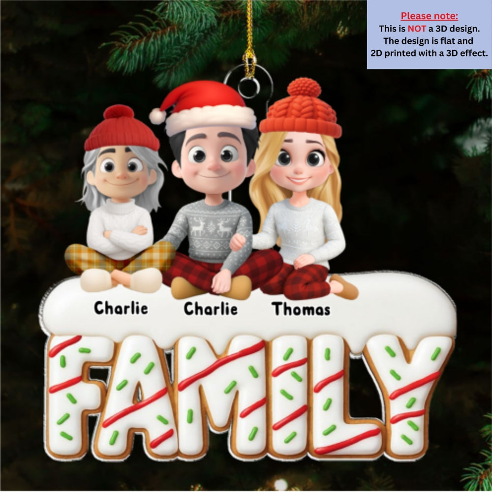 Custom Christmas Decor Home Birthday Gifts For Cat Lovers • What A Sweetest Christmas - Personalized Acrylic Ornament