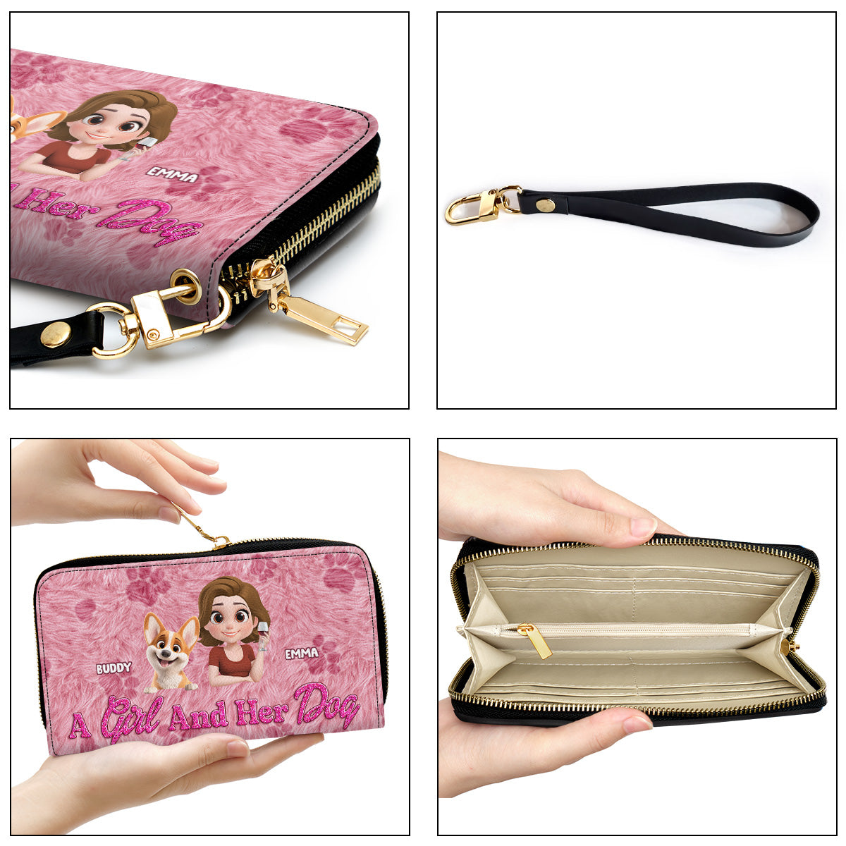 Gentle Mom - Personalized Leather Wallet