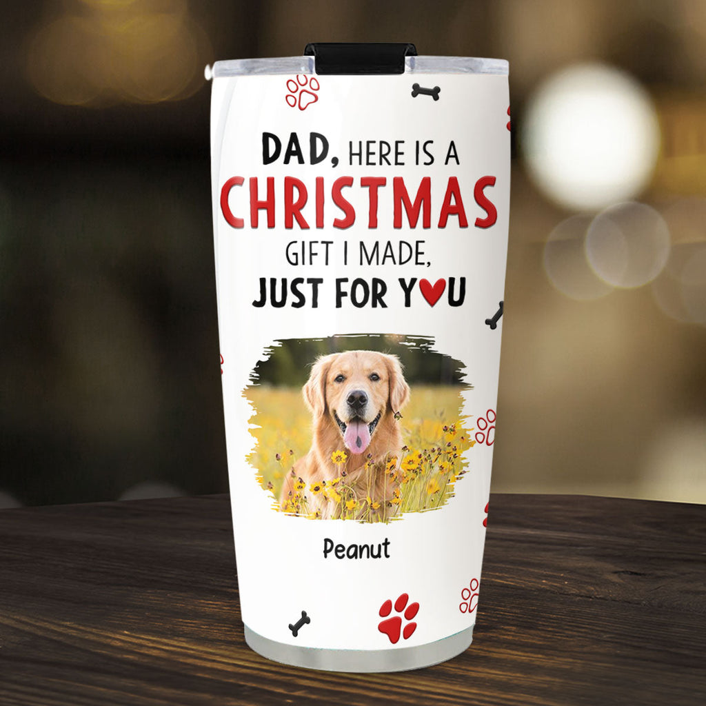 Custom Mother's day Birthday Gifts For Pet Mom, Pet Lovers • Little Gift For Dog Dad And Mom Photo - Personalized Tumbler