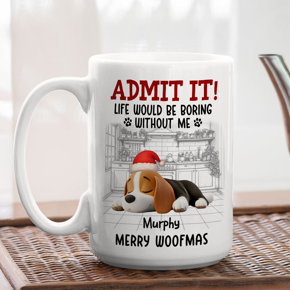 Custom Christmas Birthday Gifts For Dog Lovers • Well Trained Parents - Personalized Coffee Mug