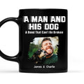 Custom Photo Christmas Birthday Gifts For Dog Lovers • Me And My Dog Together Forever Photo - Personalized Coffee Mug