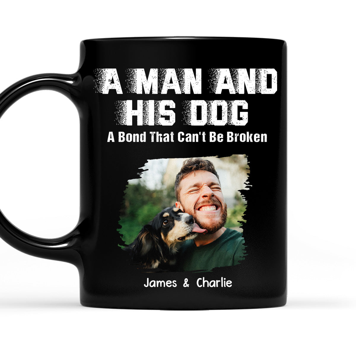 Custom Photo Christmas Birthday Gifts For Dog Lovers • Me And My Dog Together Forever Photo - Personalized Coffee Mug