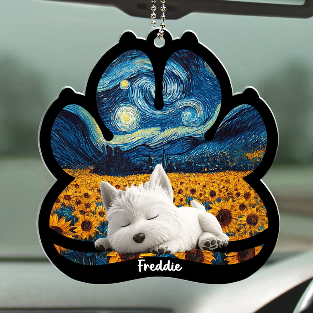 Lay Here With Me - Personalized Car Ornament