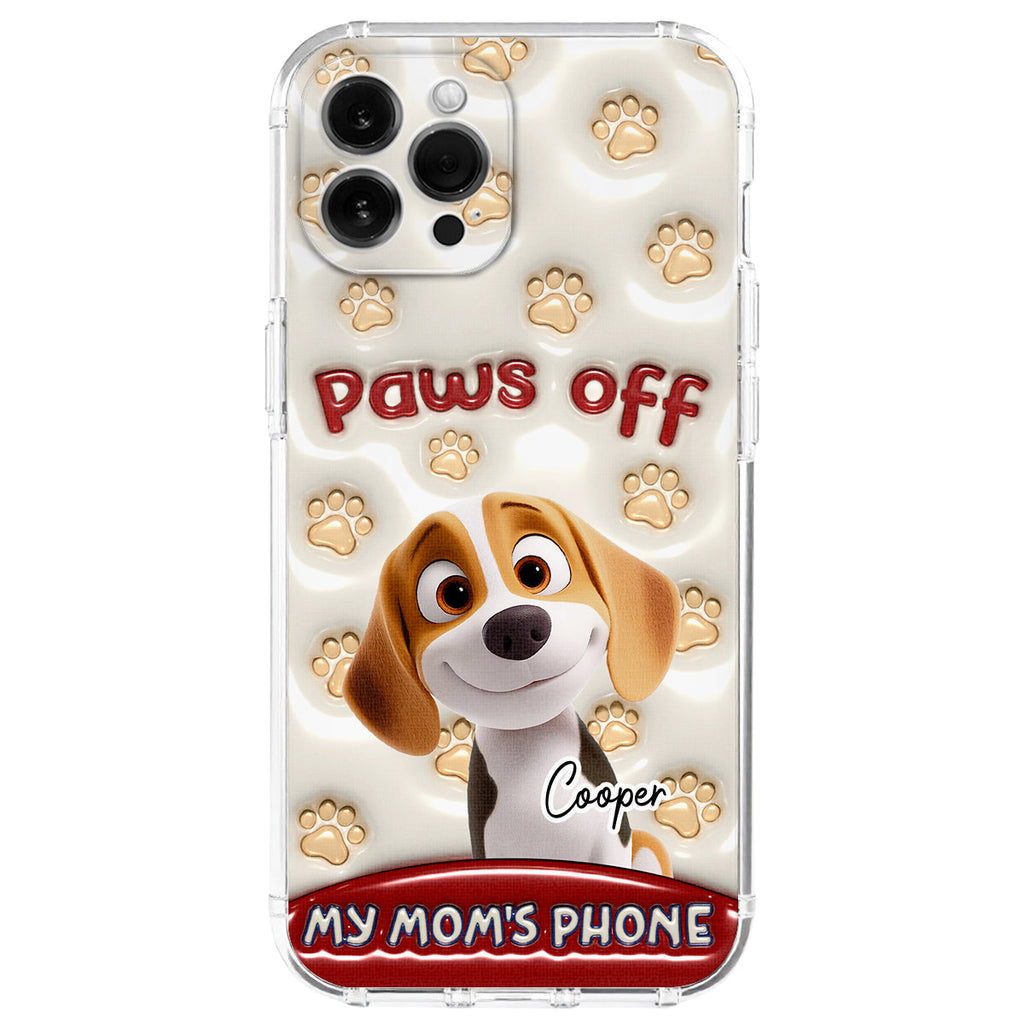 Paws Restricted - Personalized 3D Inflated Effect Phone Case