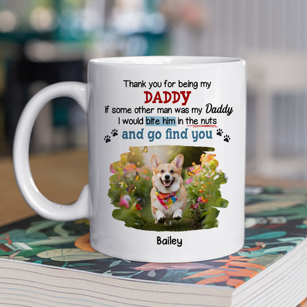 Custom Photo Christmas Birthday Gifts For Dog Lovers • Go To Find You Photo - Personalized Coffee Mug