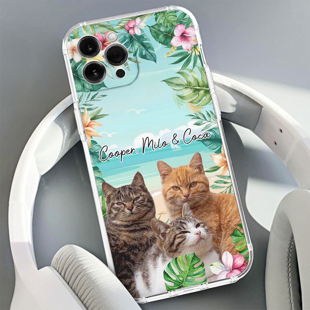 Cat Summer Photo - Personalized Phone Case