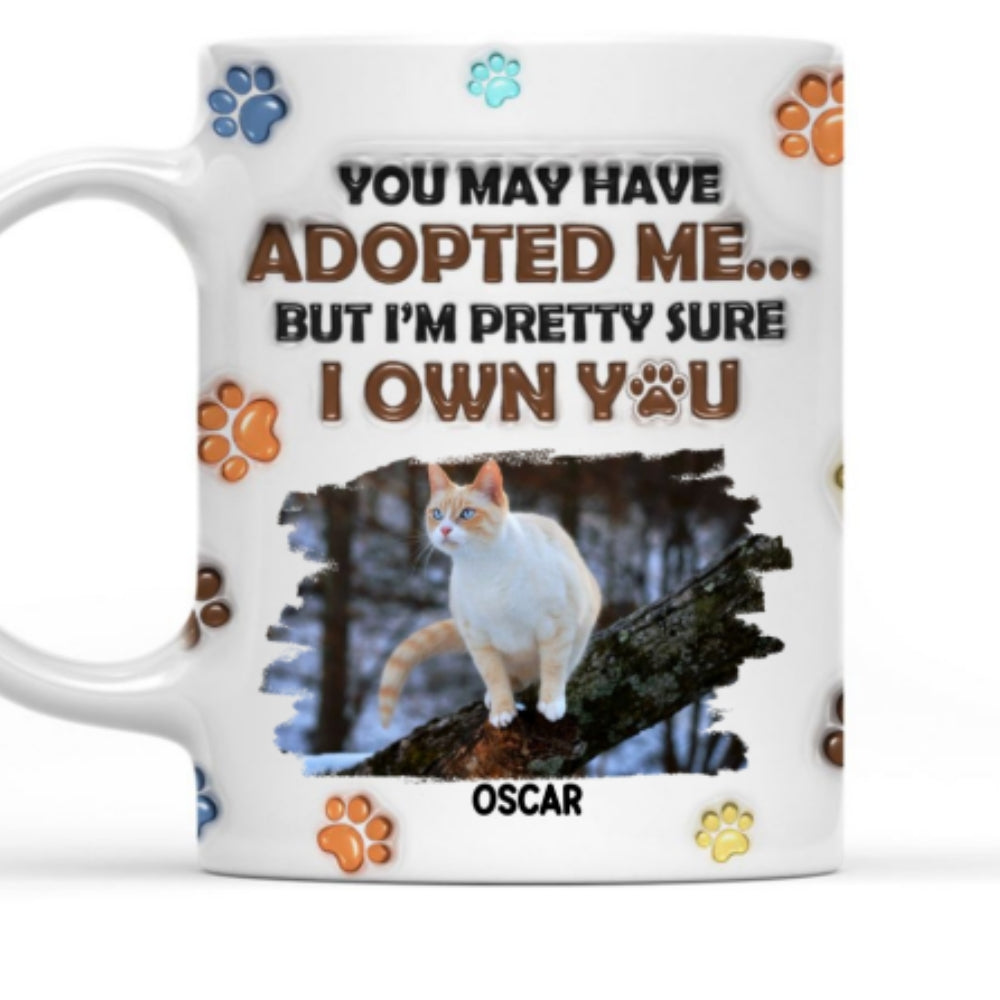 We Sure We Own You Photo - Personalized 3D Inflated Effect Mug