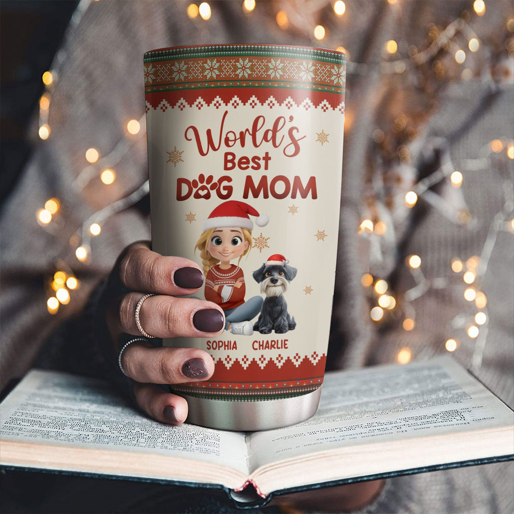 Custom Christmas Birthday Gifts For Dog Mom, Dog Lovers • No Others Than You - Personalized Tumbler